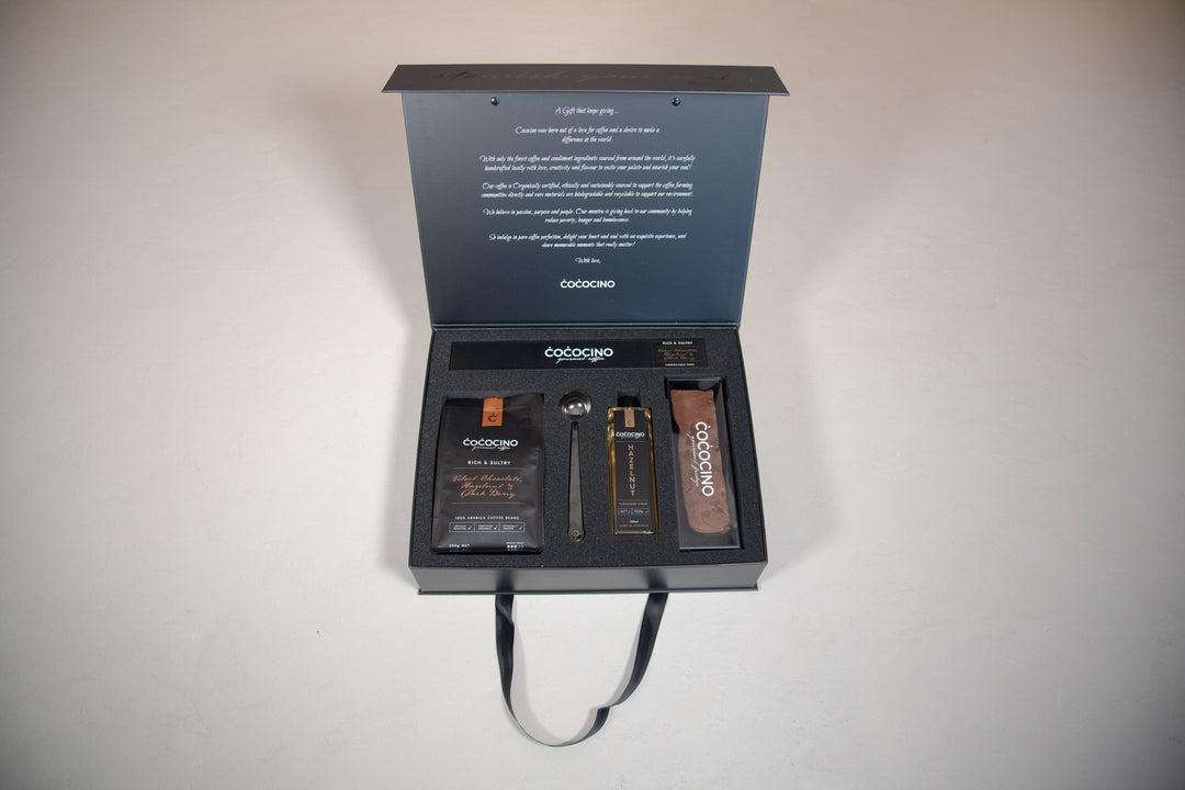 Coffee Gift Box & Coffee Hamper Large (5 Pc) - Espresso