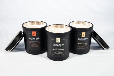 Christmas Affogato coffee candle in luxury gift box