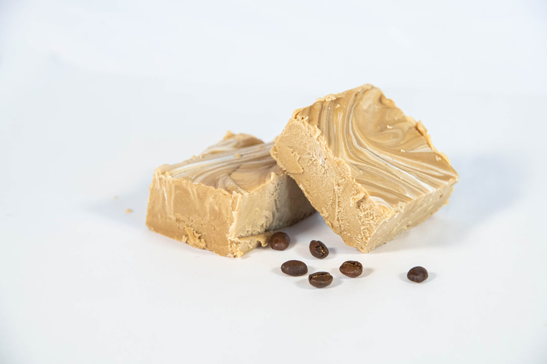 Caramel Latte Fudge Log