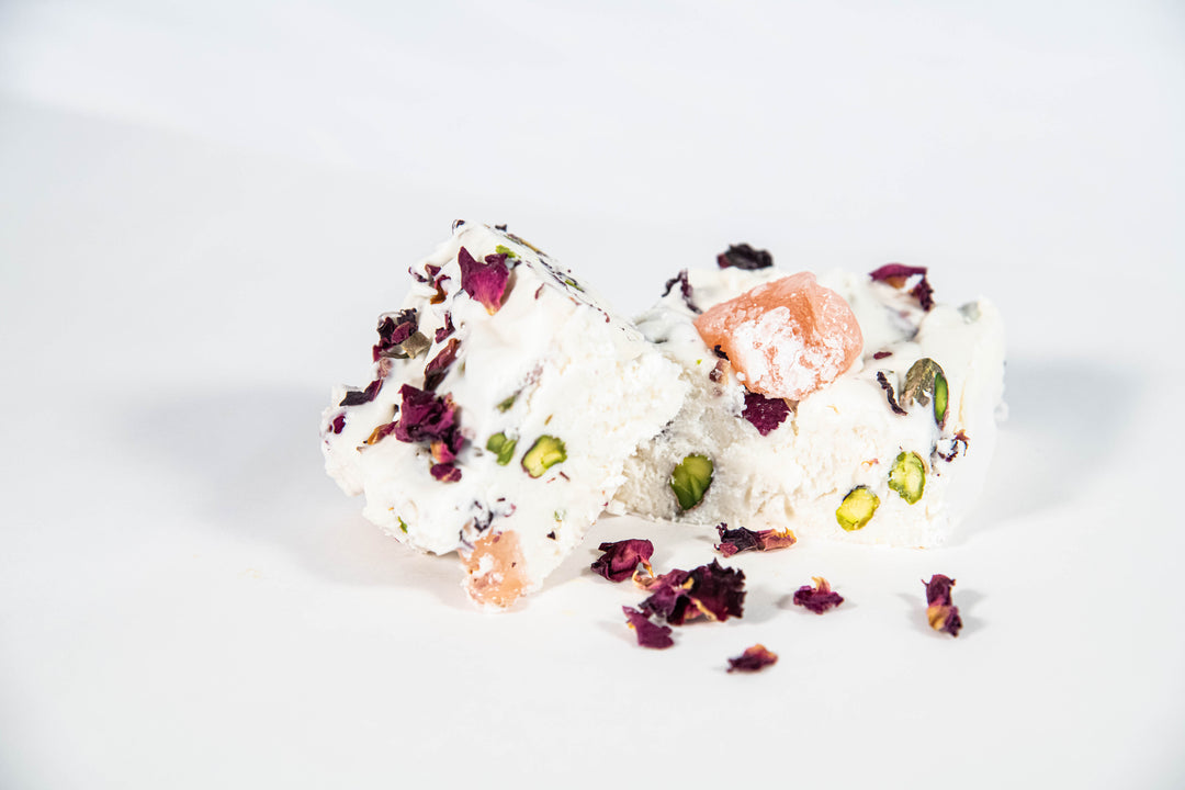 Turkish Delight, Pistachio & Rose Nougat