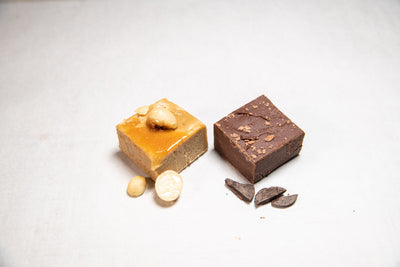 Nutty Duo (CL) - Salted Caramel Macadamia fudge & Chocolate fudge (GF)